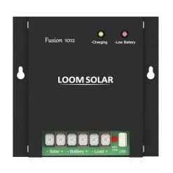 12 Months Warranty Loom Solar - Fusion 1012 Charge Controller - 10 Amps For Lithium Batteries Charge Controllers
