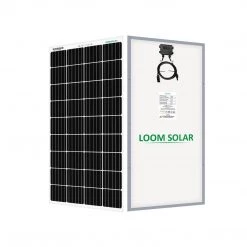 25 Years* Warranty Loom Solar Panel 190 Watt / 12 Volt Mono Perc (Pack Of 2)