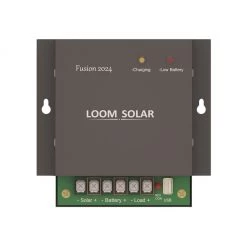 12 Months Warranty Loom Solar- Fusion 2024 Charge Controller - 20 Amp, 12-24V Charge Controllers