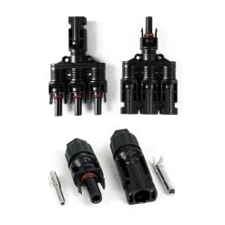 1 Years Warranty 3 Panel Connectors Pair, 3 Wire In, 1 Wire Out Installation Kit