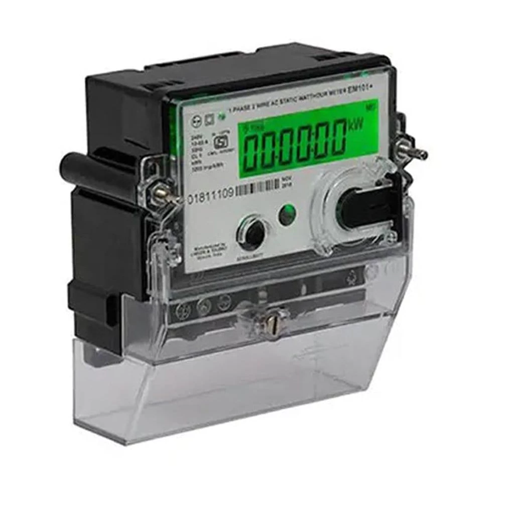 1 Years Warranty L&T Single Phase Net Meter For 1-3kW Grid Connected Solar System
