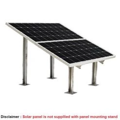 1 Years Warranty Loom Solar 2 Panel Stand (190 Watts)