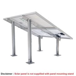 1 Years Warranty Loom Solar 2 Panel Stand (190 Watts)