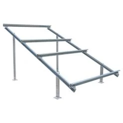 1 Years Warranty Loom Solar 2 Row Design 4 Panel Stand 450 Watt