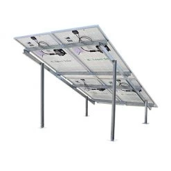 1 Years Warranty Loom Solar 2 Row Design 4 Panel Stand 450 Watt