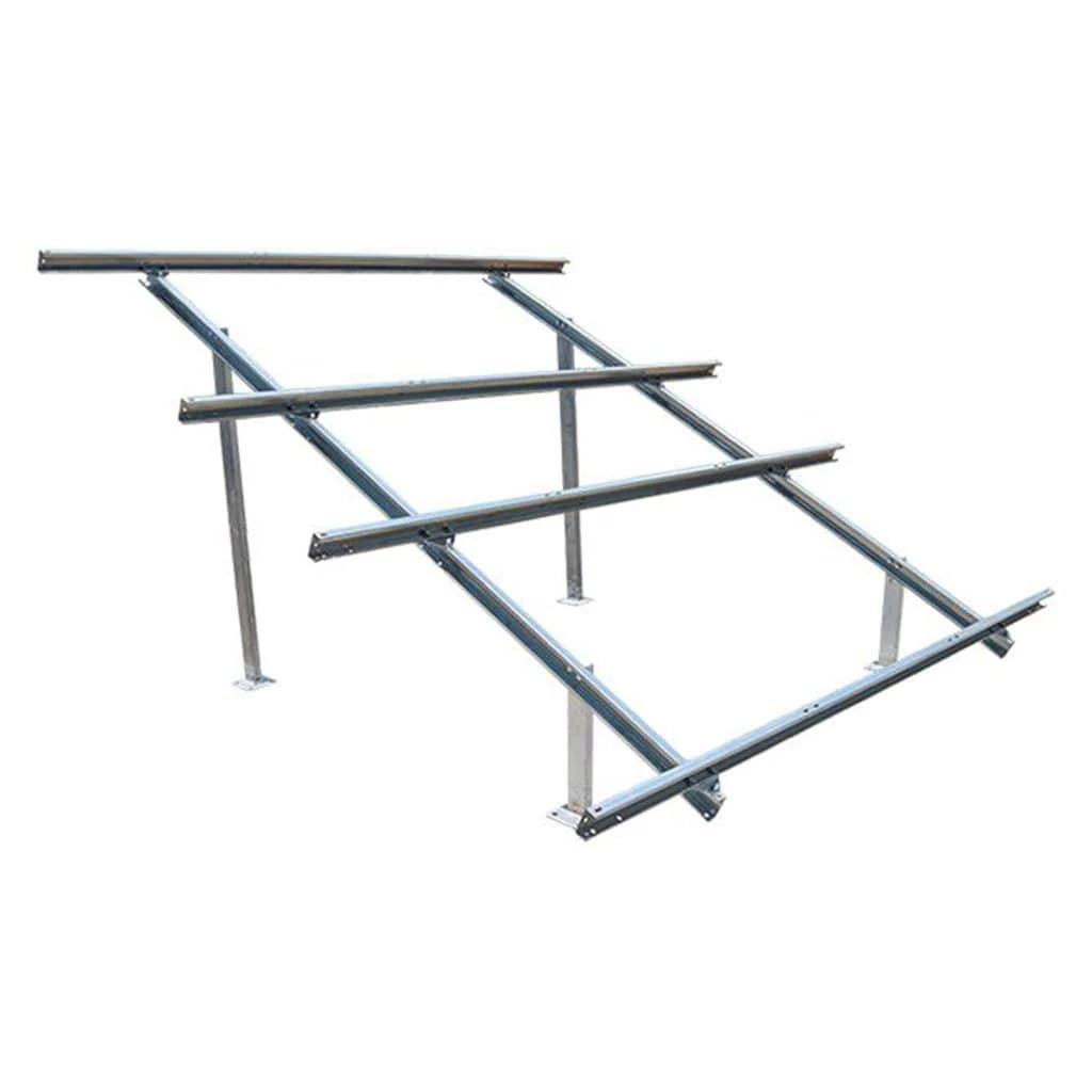 1 Years Warranty Loom Solar 2 Row Design 6 Panel Stand 450 Watt