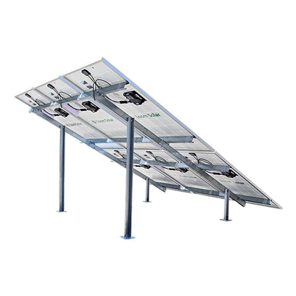 1 Years Warranty Loom Solar 2 Row Design 6 Panel Stand 450 Watt