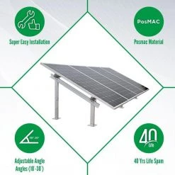 1 Years Warranty Loom Solar 4 Panel Stand (440 Watts)