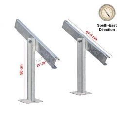 1 Years Warranty Loom Solar 1 Panel Stand (190 Watts)