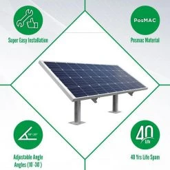 1 Years Warranty Loom Solar 1 Panel Stand (190 Watts)