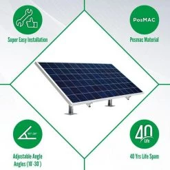 1 Years Warranty Loom Solar 1 Panel Stand (390 - 450 Watts)