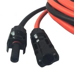 1 Years Warranty Loom Solar DC Wire, 6 Sq Mm, 30 Meters Pair Solar Wires