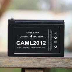 2 Years Warranty CAML 20 Ah / 250 Watt Hour Multipurpose Lithium Battery For Machines, Homes