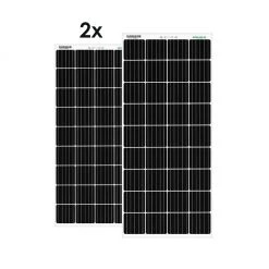 25 Years* Warranty Loom Solar Panel 190 Watt / 12 Volt Mono Perc (Pack Of 2)
