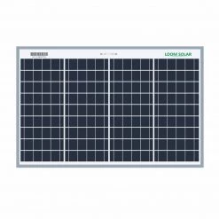 25 Years* Warranty Solar Panels Loom Solar Panel 40 Watt 12 Volt Poly Crystalline