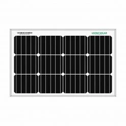 25 Years* Warranty Loom Solar Panel 50 Watt - 12 Volt Mono Perc Solar Panels