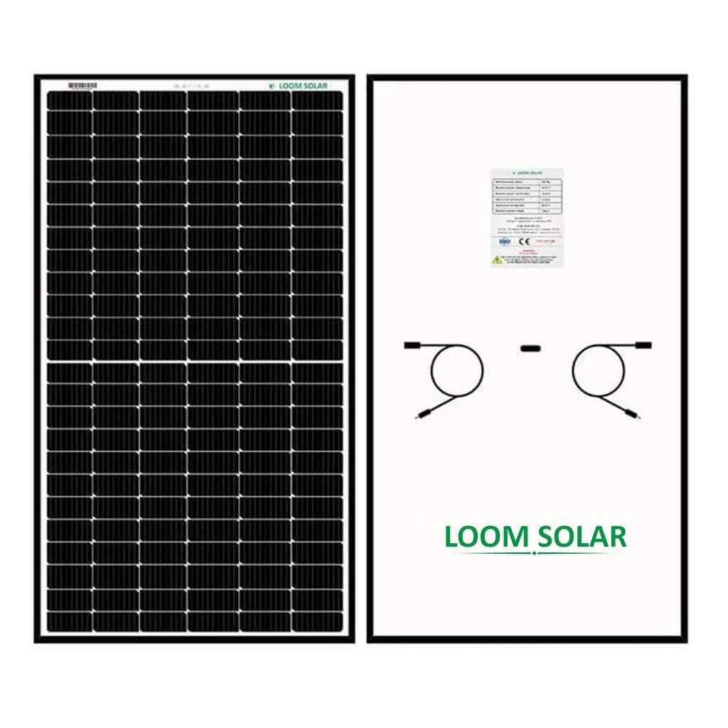25 Years* Warranty Solar Panels Loom Solar Panel - Shark 440 - Mono Perc, 144 Cells, Half Cut