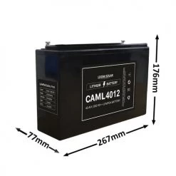 2 Years Warranty CAML 40 Ah / 500 Watt Hour Lithium Battery For Home And Shops